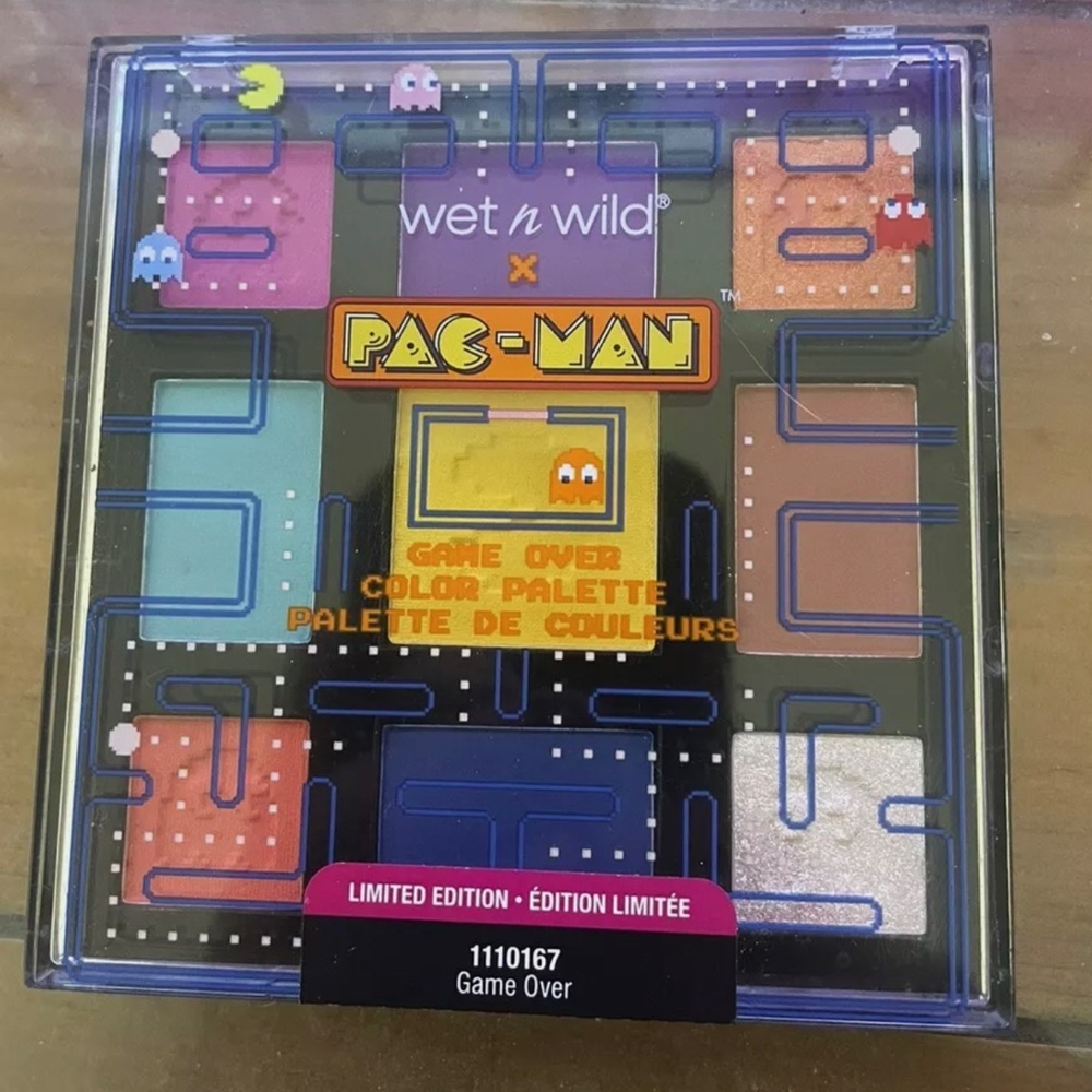 Wet n Wild Pac-Man Eye Shadow Palette Limited Edition Neons